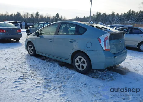 2012 Toyota Prius Two from USA, damaged, VIN JTDKN3DU6C5468427